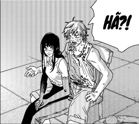 Focus on Denji and Asa Mitaka