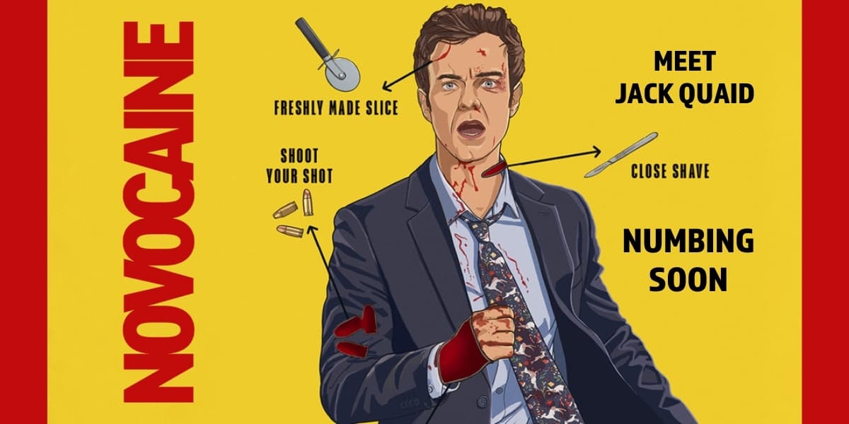 Jack Quaid's "Novocaine": A Hilarious and Hard-Hitting Action Comedy That Redefines Heroism 