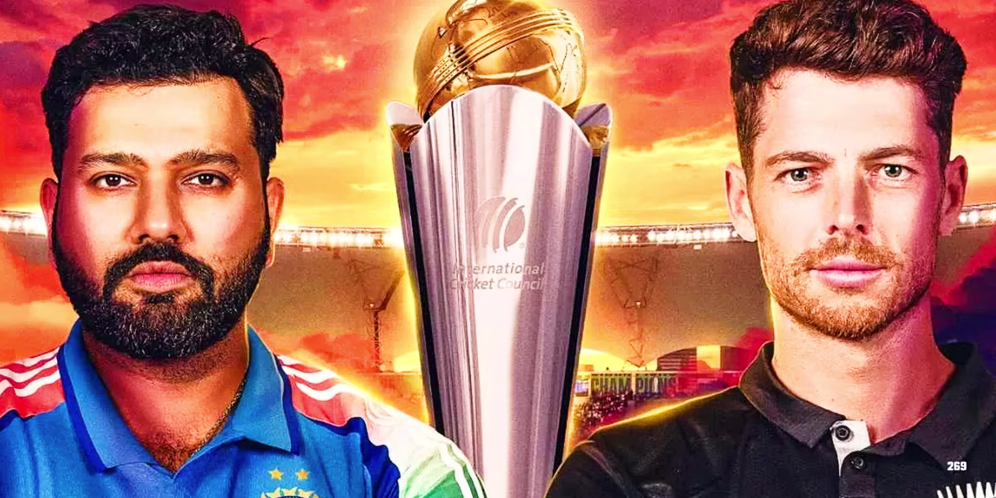Battle for Glory: India and New Zealand Set for Champions Trophy 2025 Final 